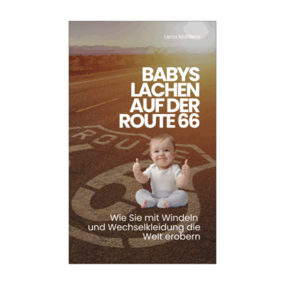 Babys lachen auf der Route 66