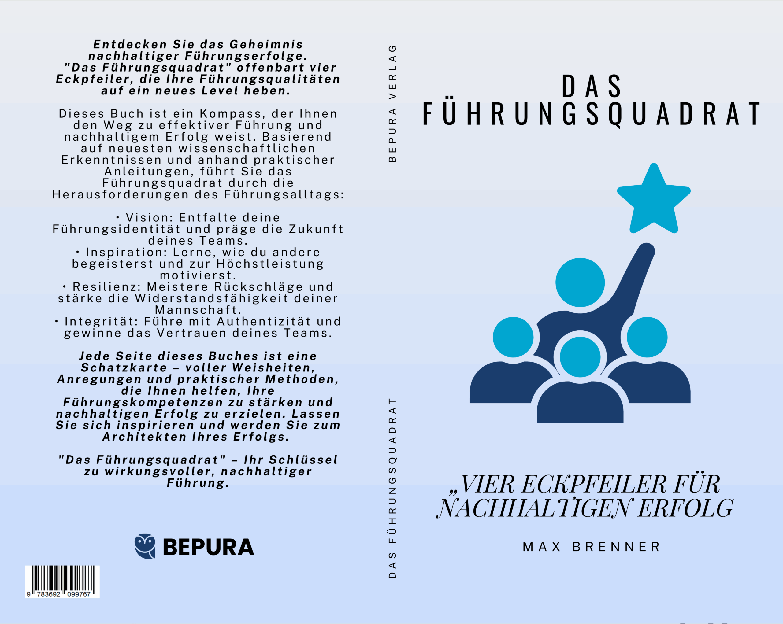 Das Führungsquadrat - Vier Eckpfeiler für nachhaltigen Erfolg 3 Das Führungsquadrat Cover