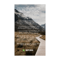 Dein Weg zur Spitze Rückseite