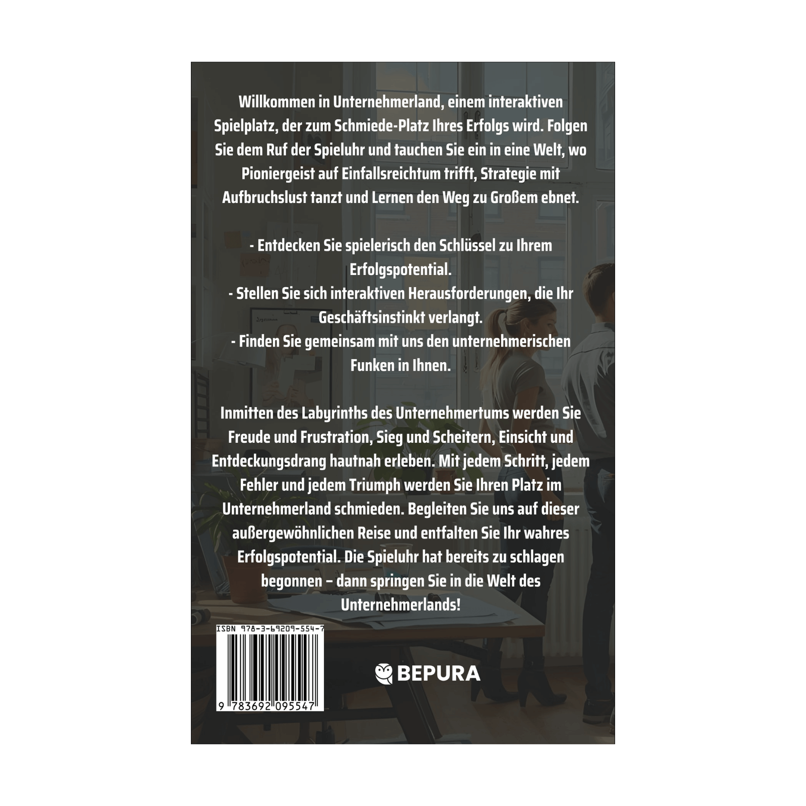 Unternehmerland || Dein interaktiver Spielplatz für Erfolg 2 Unternehmerland Rückseite