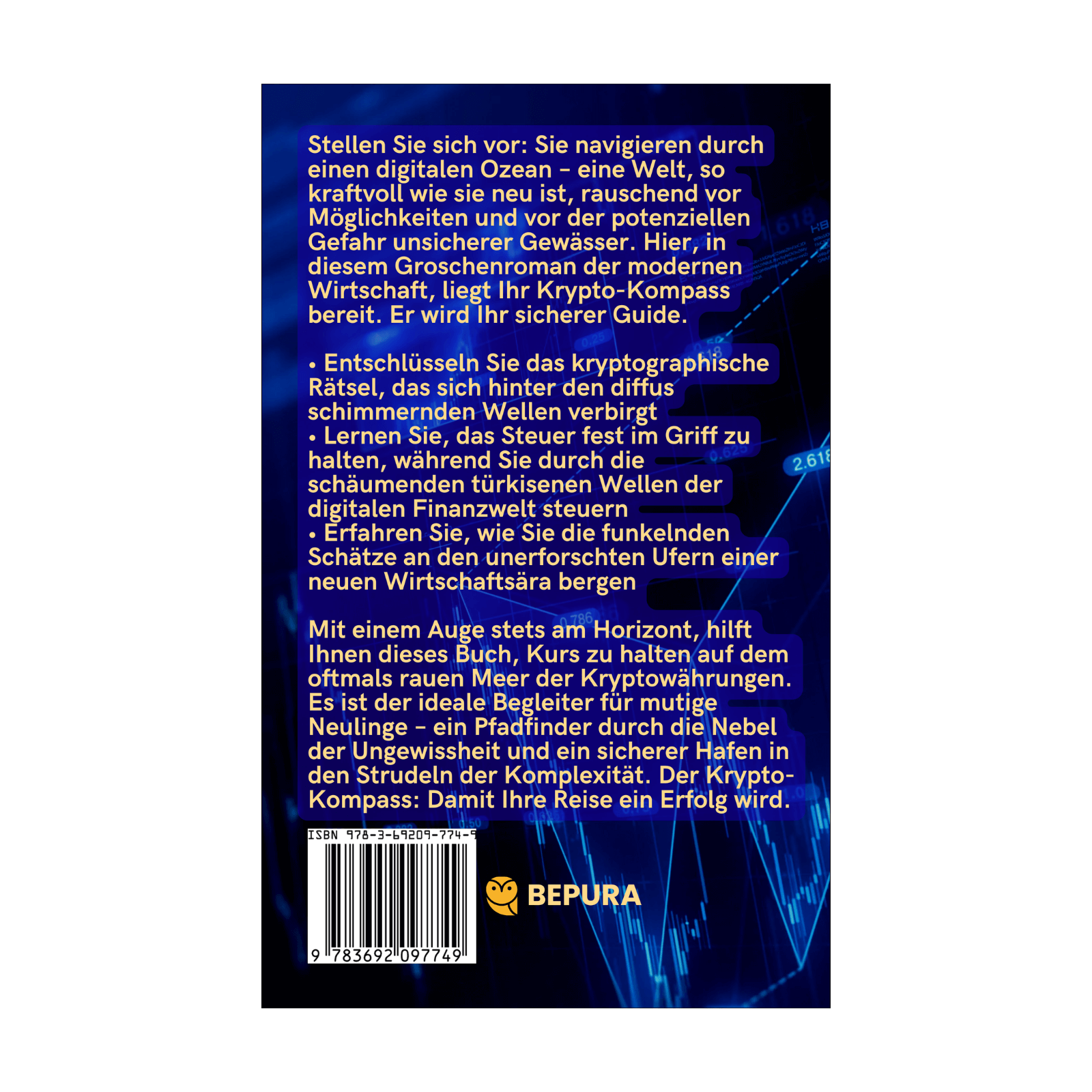 Krypto-Kompass || Sicher navigieren und erfolgreich investieren in der Welt der digitalen Finanzen 2 Krypto-Kompass Rückseite