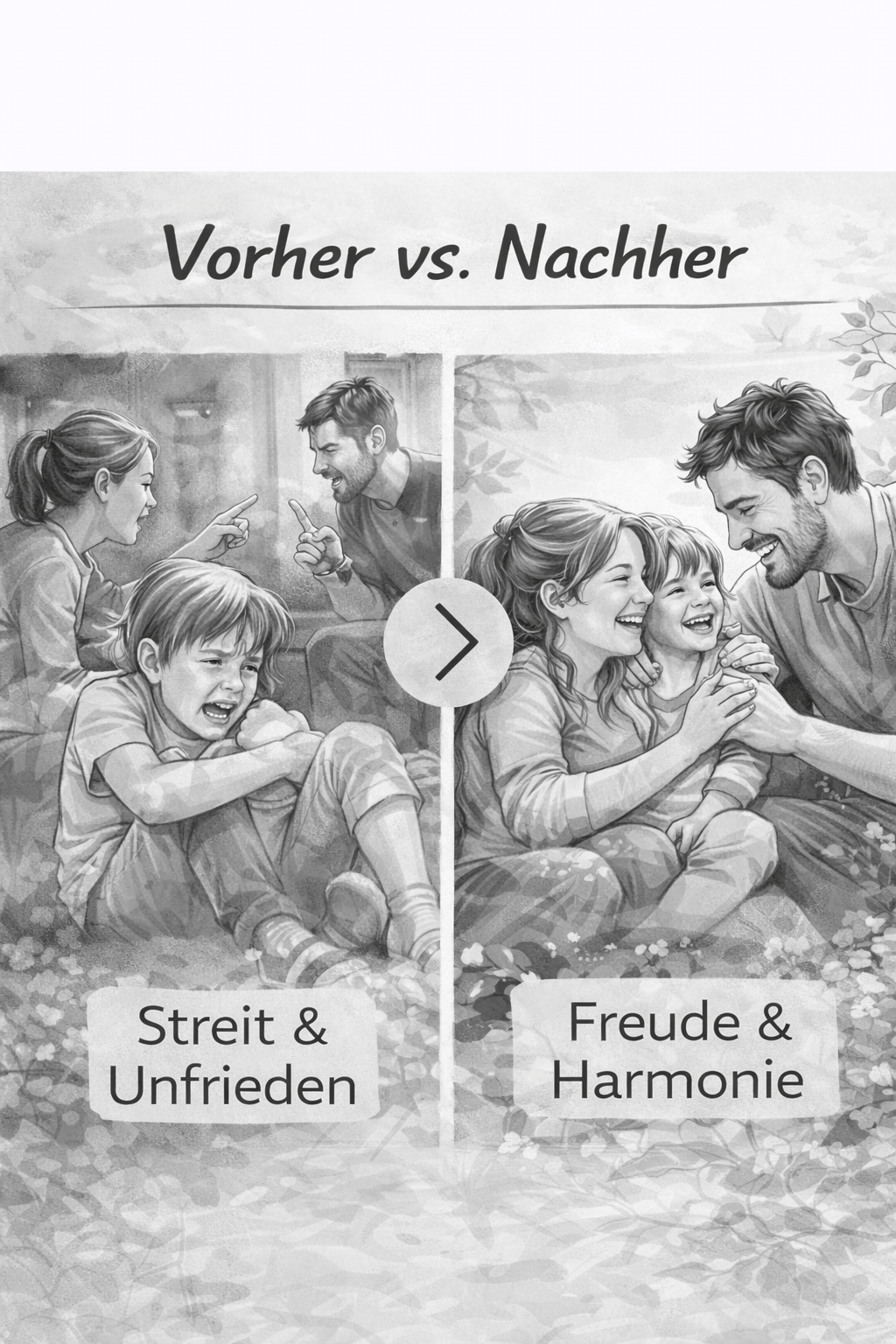 Lachen, Lernen, Lieben || Der humorvolle Weg zur gewaltfreien Familien-Kommunikation 8 Vorher Nachher: Familienkommunikation mit Humor und gewaltfreier Kommunikation