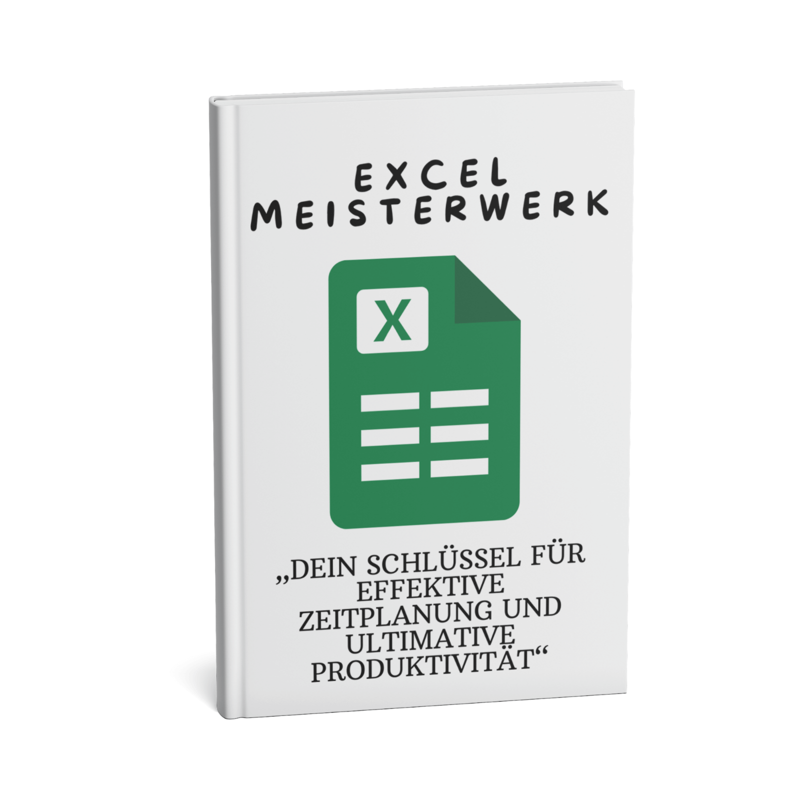 Excel Meisterwerk - Dein Schlüssel für effektive Zeitplanung und ultimative Produktivität 1 Excel Meisterwerk