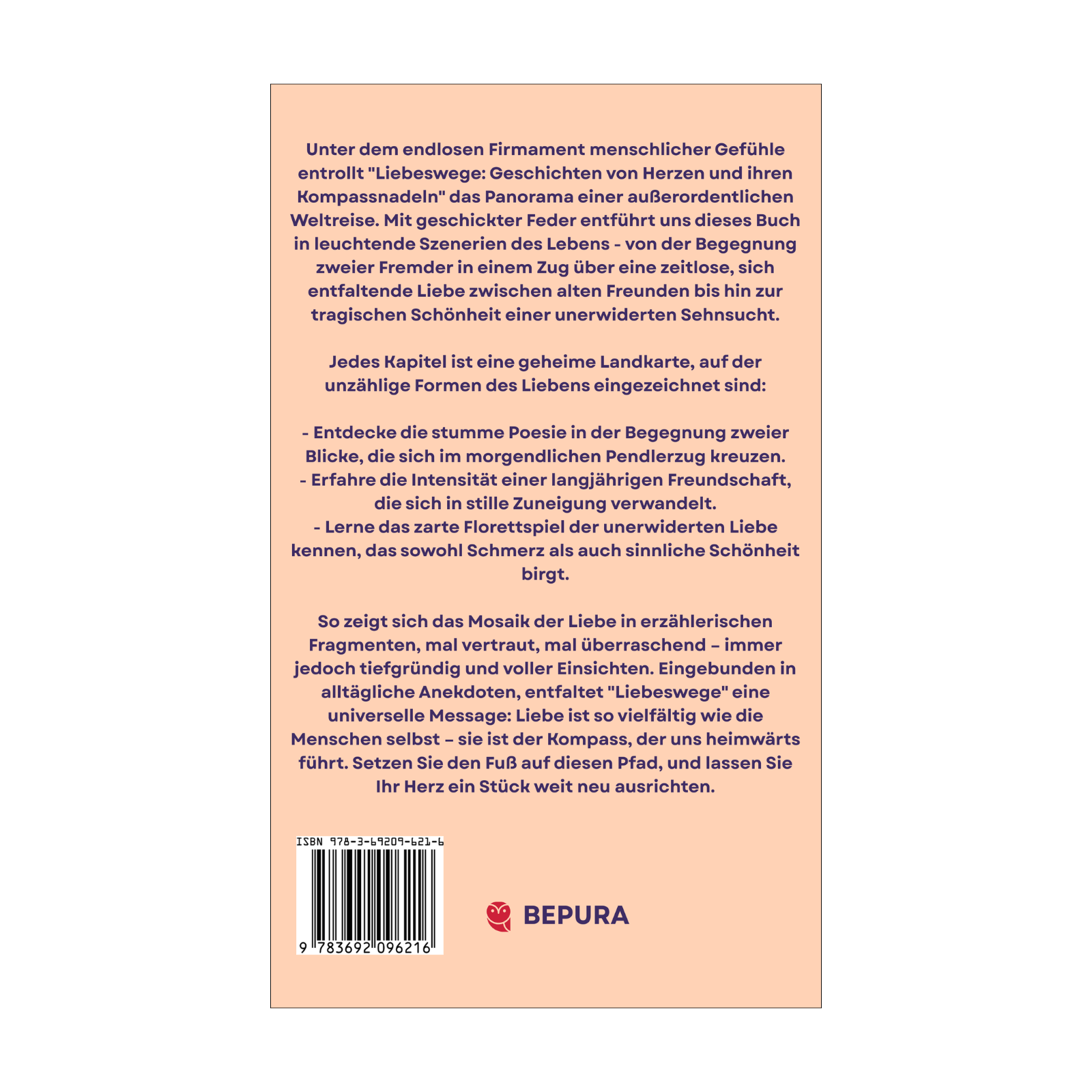 Liebeswege || Geschichten von Herzen und ihren Kompassnadeln 2 Liebeswege Rückseite