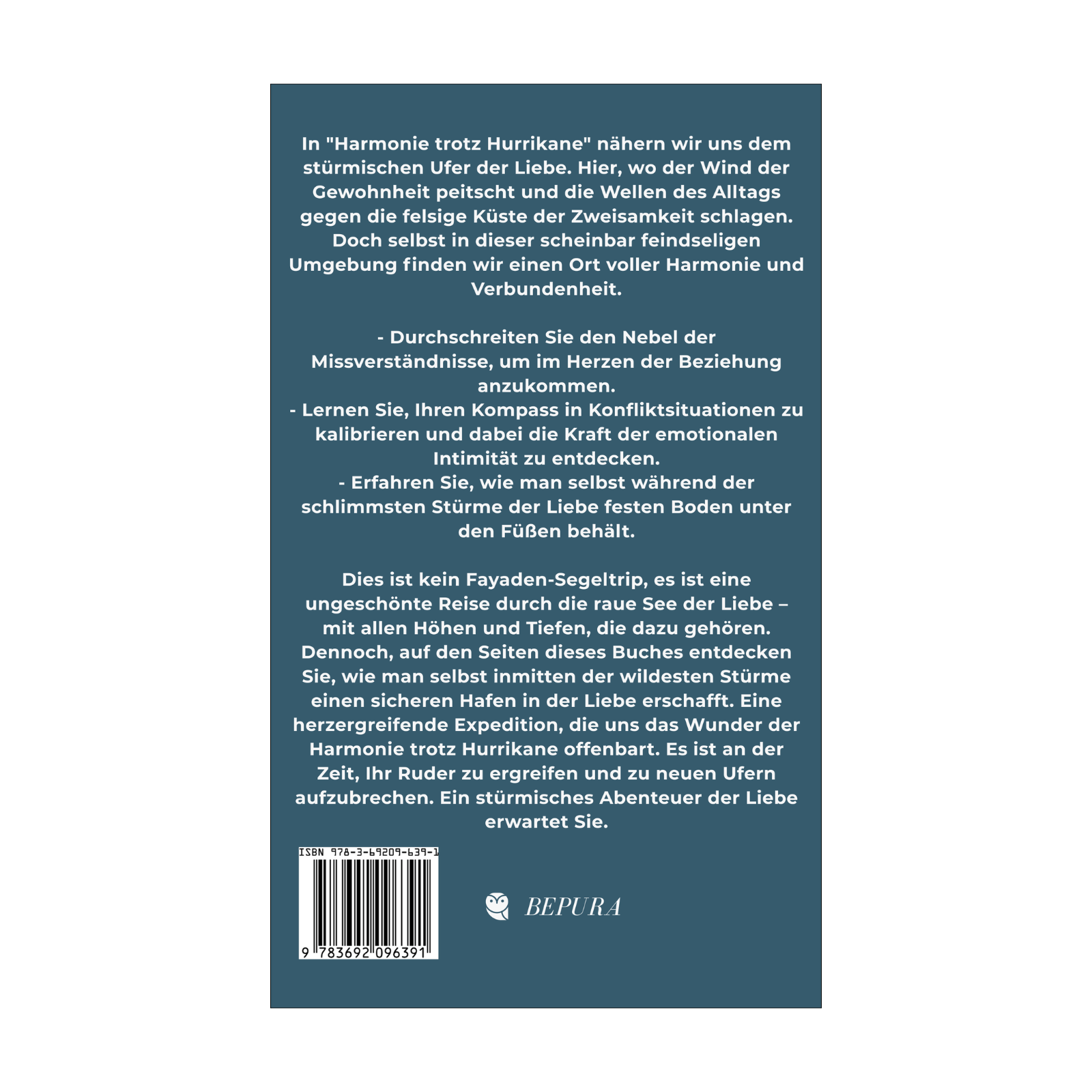 Harmonie trotz Hurrikane || Überlebensstrategien für die Stürme der Liebe 2 Harmonie trotz Hurrikane Rückseite