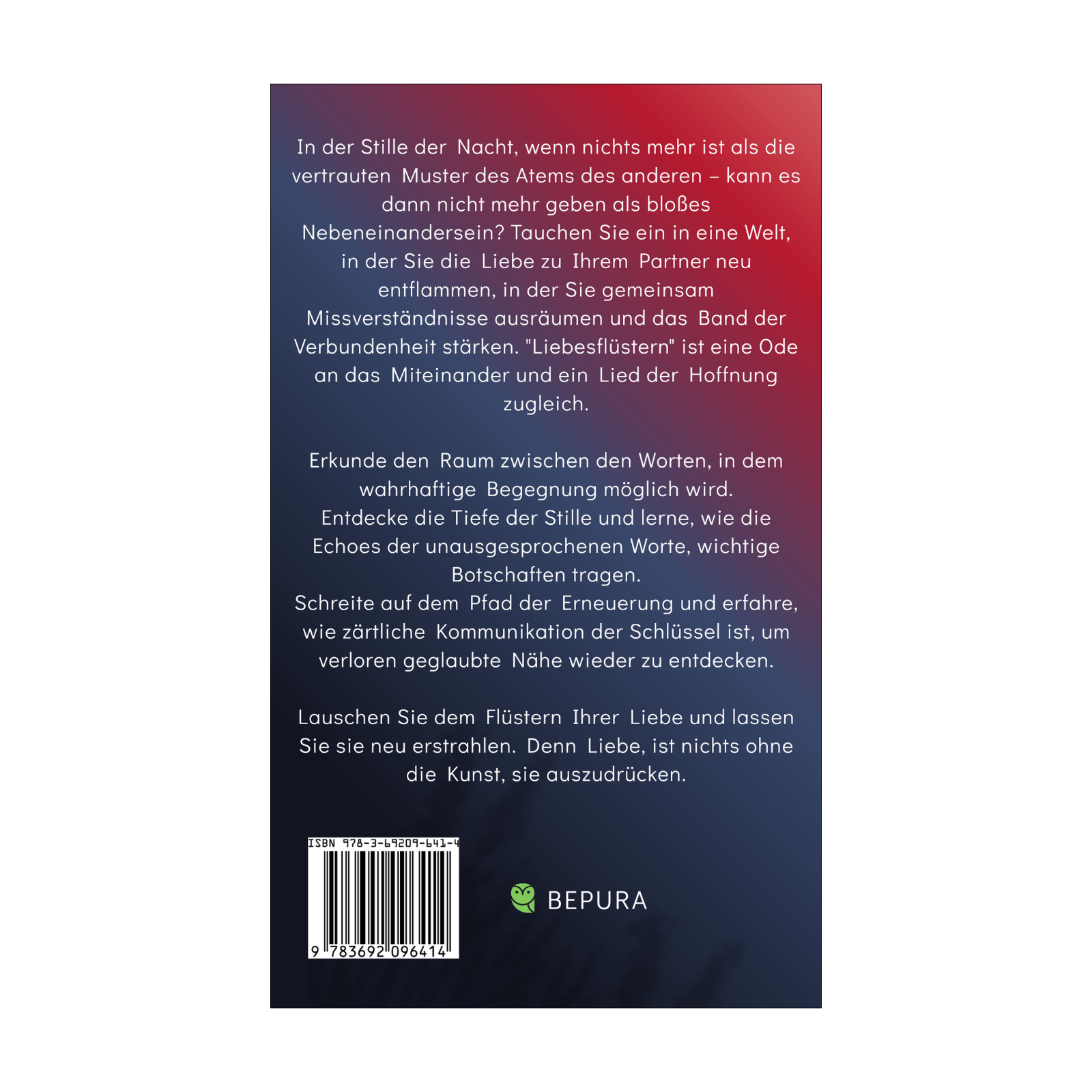 Liebesflüstern || Wie du durch tiefgreifende Kommunikation deine Beziehung neu entfachen kannst 2 Liebesflüstern Rückseite