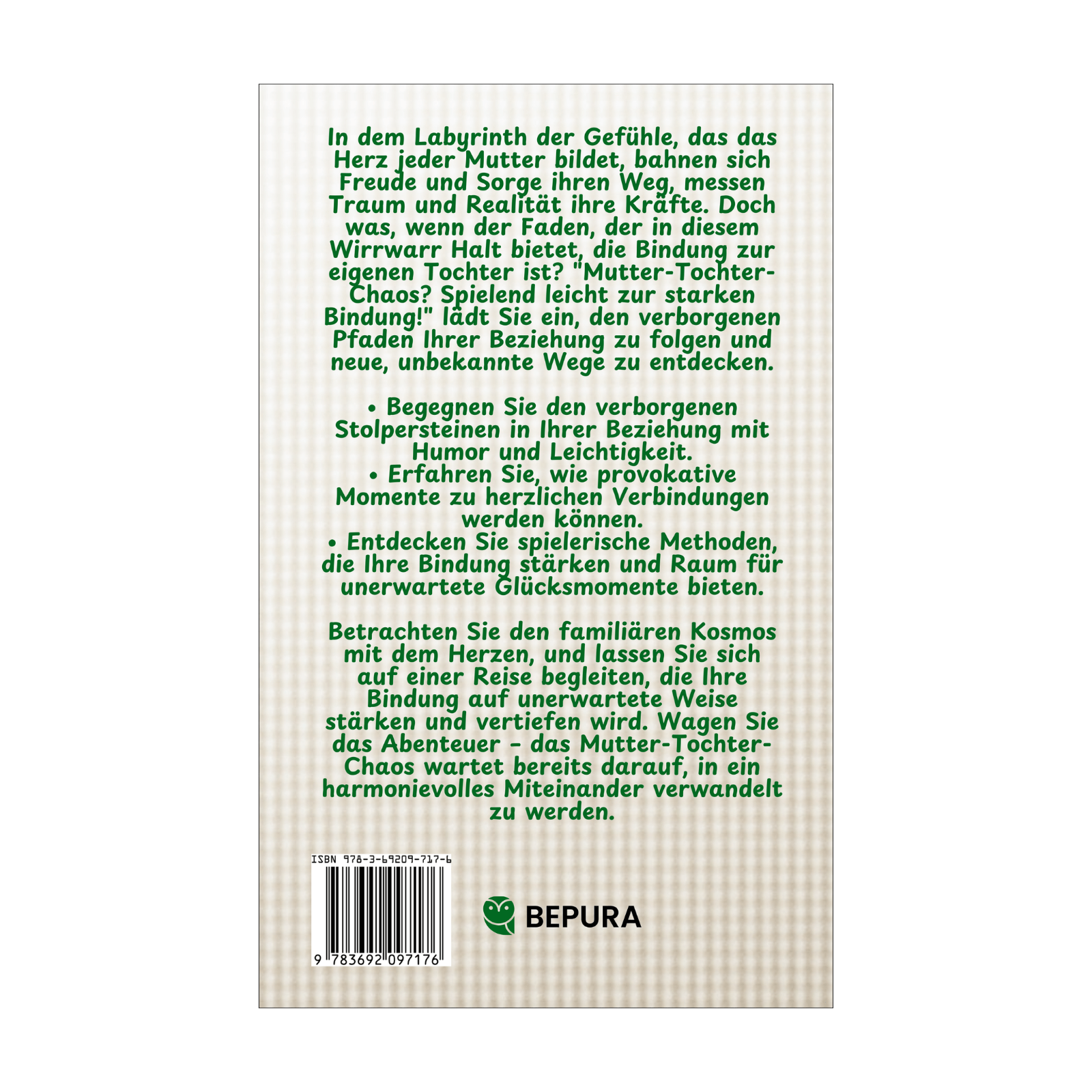 Mutter-Tochter-Chaos? Spielend leicht zur starken Bindung! 2 Mutter Rückseite