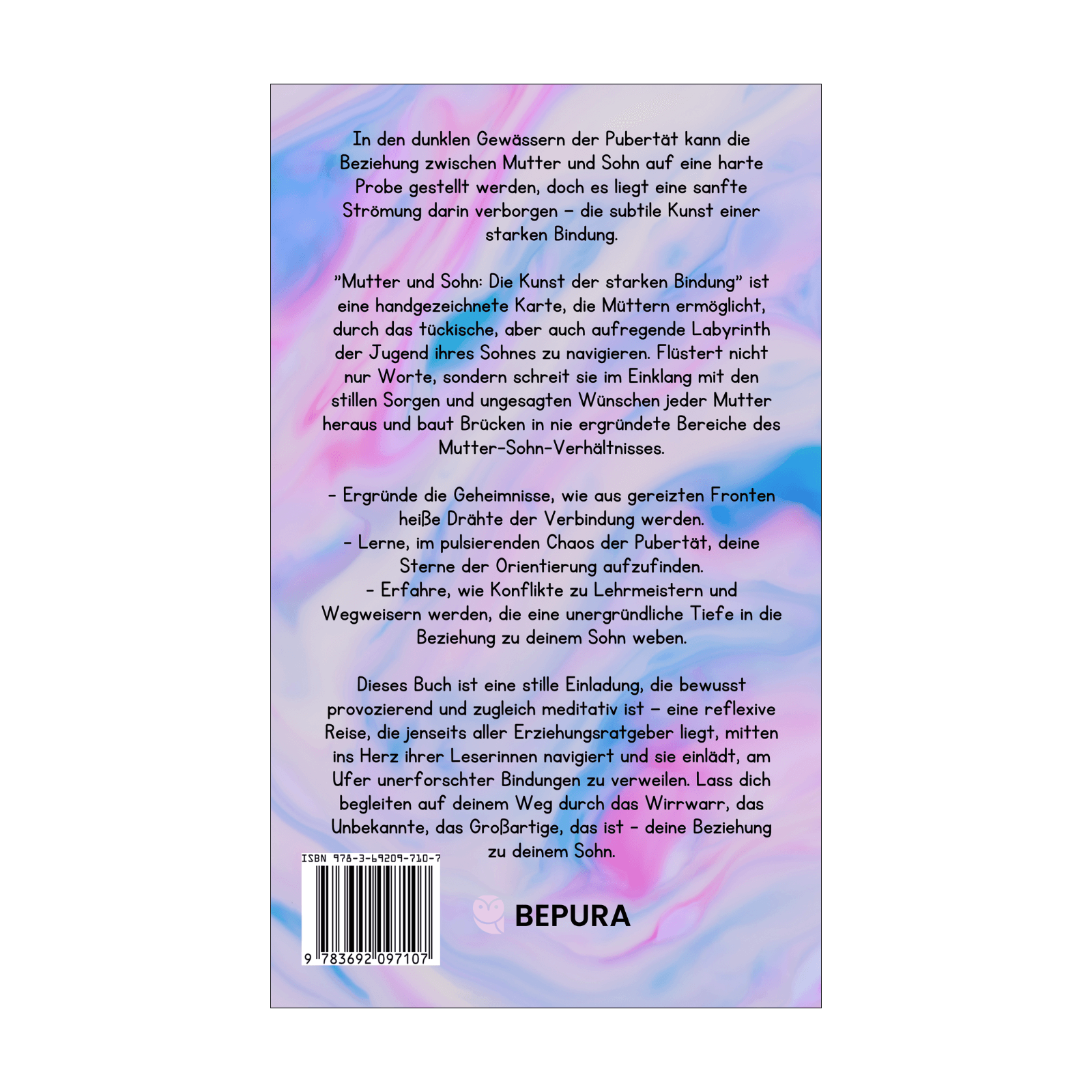 Mutter und Sohn: Die Kunst der starken Bindung – Wie du deinen Jungen durch Pubertät und Leben navigierst 2 Mutter und Sohn Rückseite