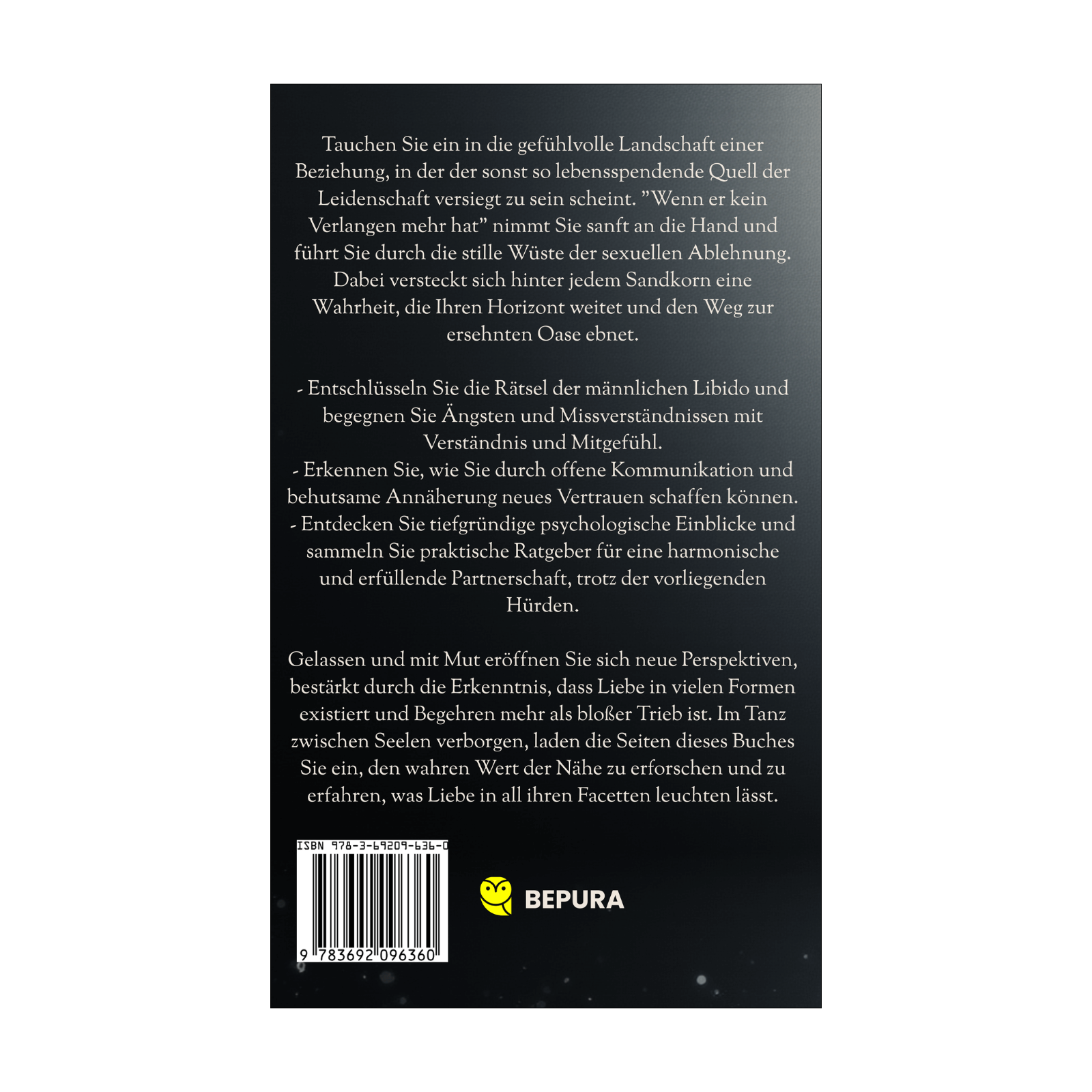 Wenn er kein Verlangen mehr hat || Ein Wegweiser durch die Wüste der sexuellen Ablehnung 2 Wenn er kein Verlangen mehr hat Rückseite